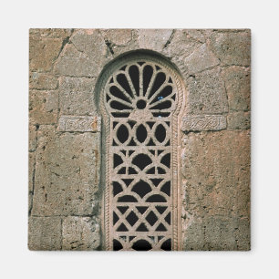Íman Tracery da janela, da basílica San Juan