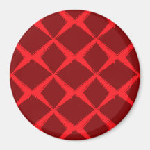 Traços de pincel vermelho, legal, de tendências, u