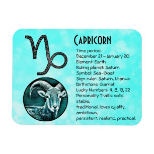Íman Traços e fatos do Capricórnio Horóscopo