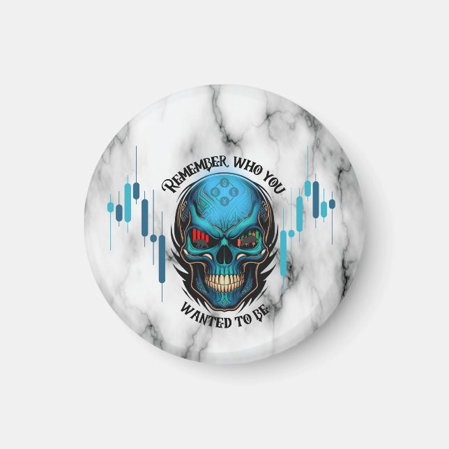 Íman Trade Motivation | Skull N Marble | Remember  (Frente)