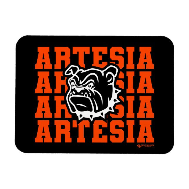 Íman Tradição de Artesia Bulldog (Horizontal)