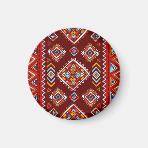 Íman Tradicional textura tribal, étnica perfeita.