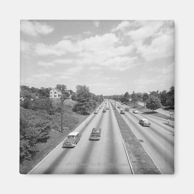 Íman Tráfego na autoestrada (Frente)