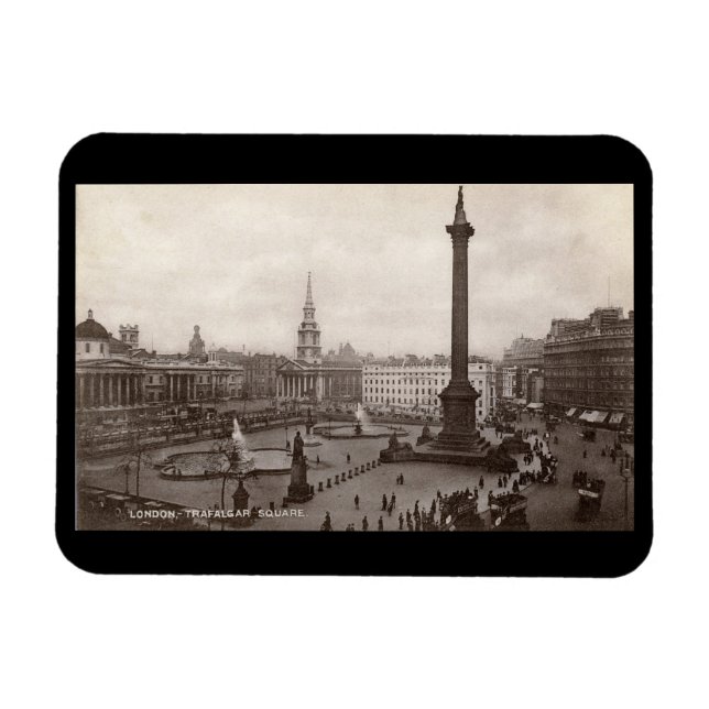 Íman Traffic Square, London Vintage (Horizontal)
