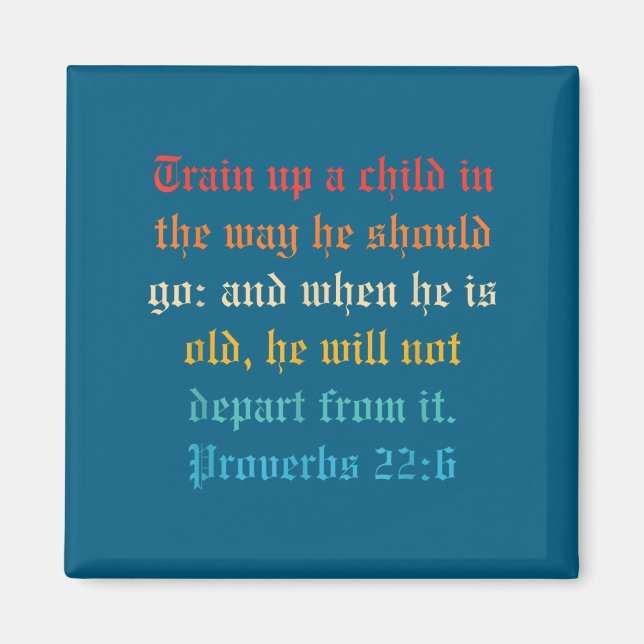 Íman Train Up A Child In The Way He Should Go  (Frente)