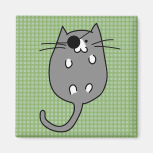 Íman Traje bonito do gato do Dia das Bruxas