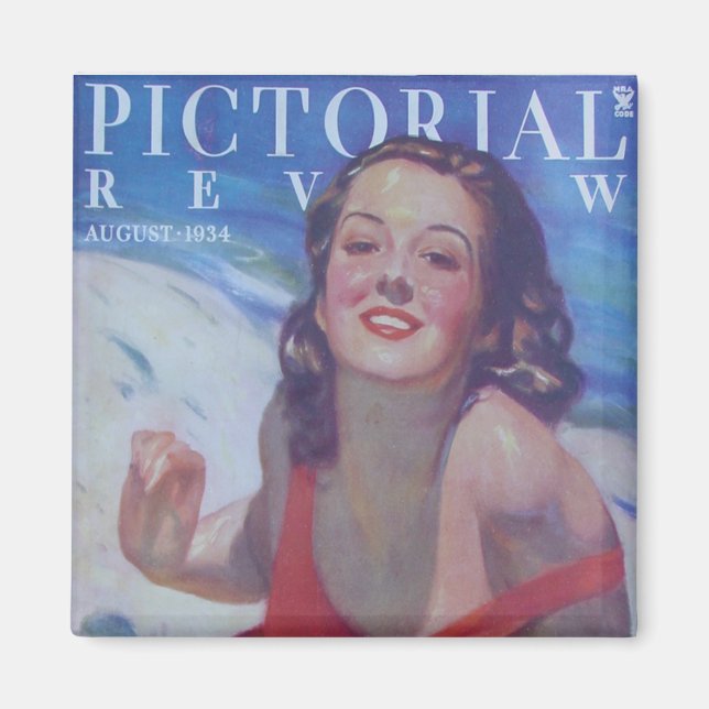 Íman Traje de banho 1934 (Frente)