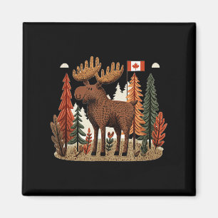 Íman Traje Patriótico de Mose com Bandeira do Canadá