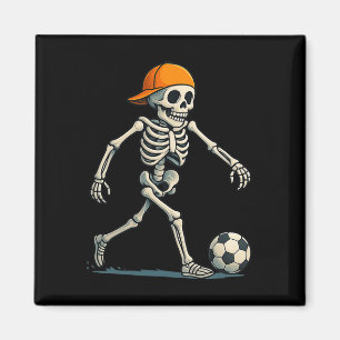 Íman Traje preguiçoso de futebol de esqueleto de Hallow