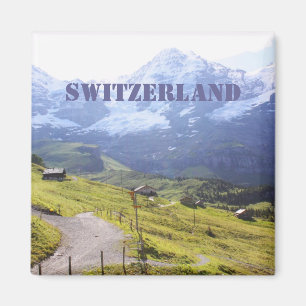 Íman Trajeto a nevar montanha