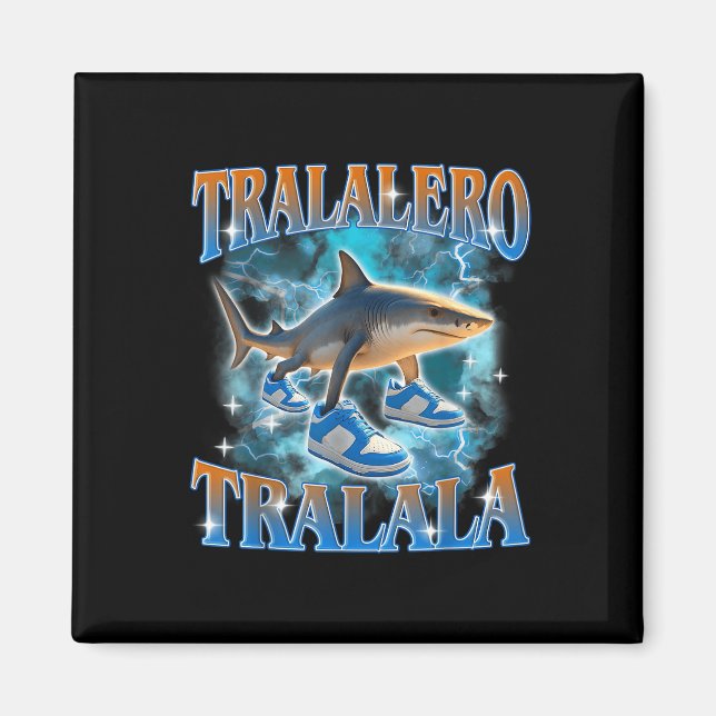 Íman Tralalalero Tralala Shark Meme Bootle (Frente)