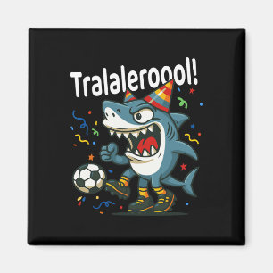 Íman Tralalero Tralala Italian Brainrot Rapazes Futebol