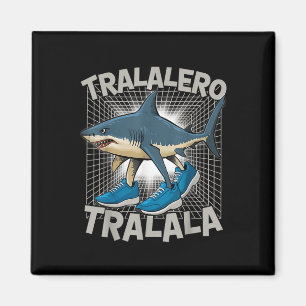 Íman Tralalero -tralala Rotação cerebral italiana Engra