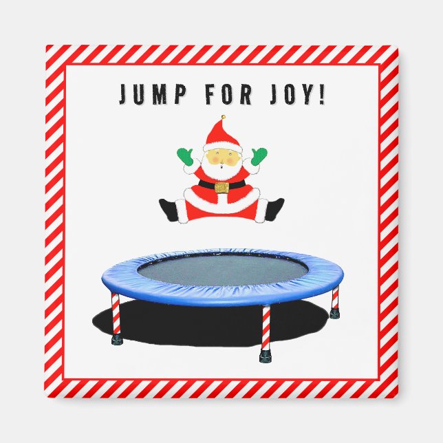 Íman Trampoline Gymnastics Stocking Stuffers (Frente)