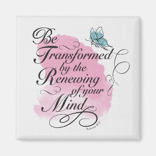 Íman Transformar e renovar - Romanos 12 : 2