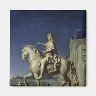 Íman Transportando a estátua equestre de Louis