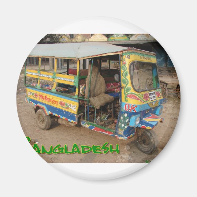 Íman Transporte Bangladeche (Frente)