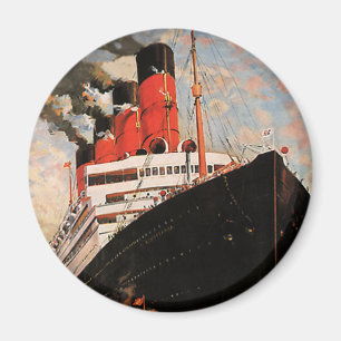 Íman Transporte de Vintage, navio de cruzeiro porto reb