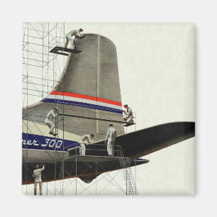 Íman Transporte Vintage, Manutenção de Aviões