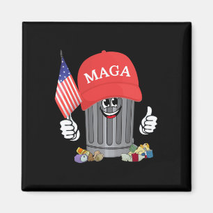 Íman Trapézio de lixo O lixo pode cartografar Fu