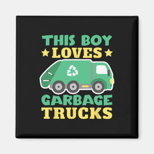 Íman Trash Trucks Toddler Garge Kids