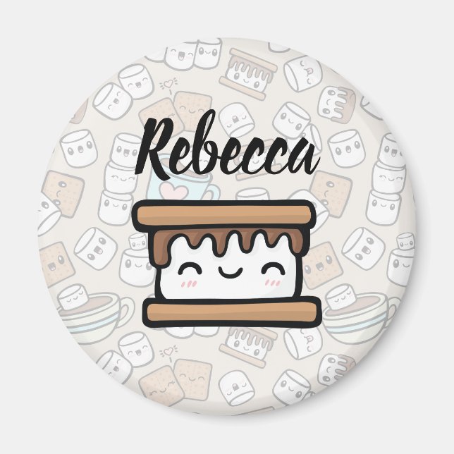 Íman Tratamentos marshmallow (Frente)