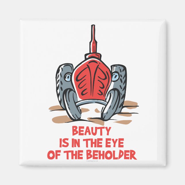 Íman Trator Antigo (Frente)