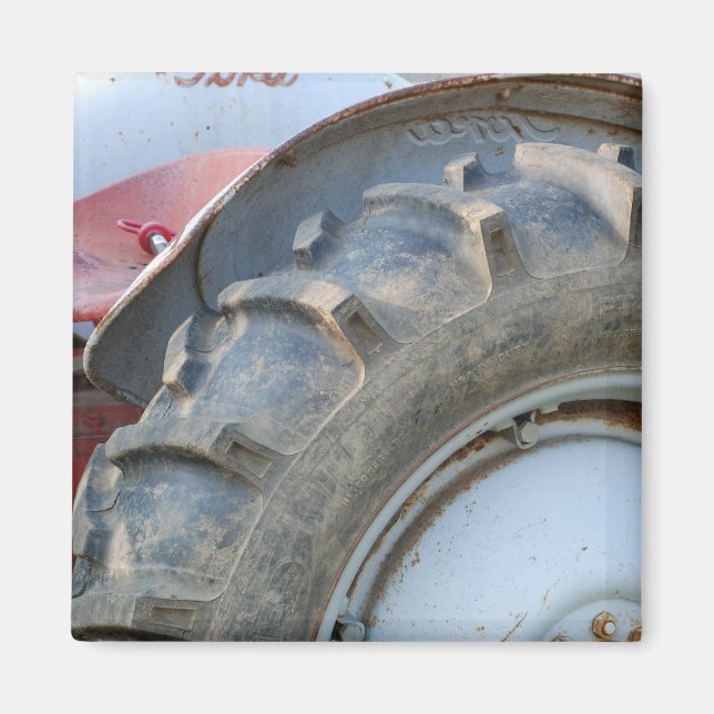 Íman trator antigo (Frente)