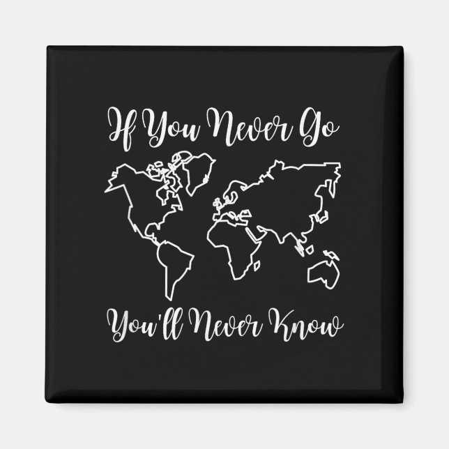 Íman Travel - If You Never Go, You'll Never Know  (Frente)