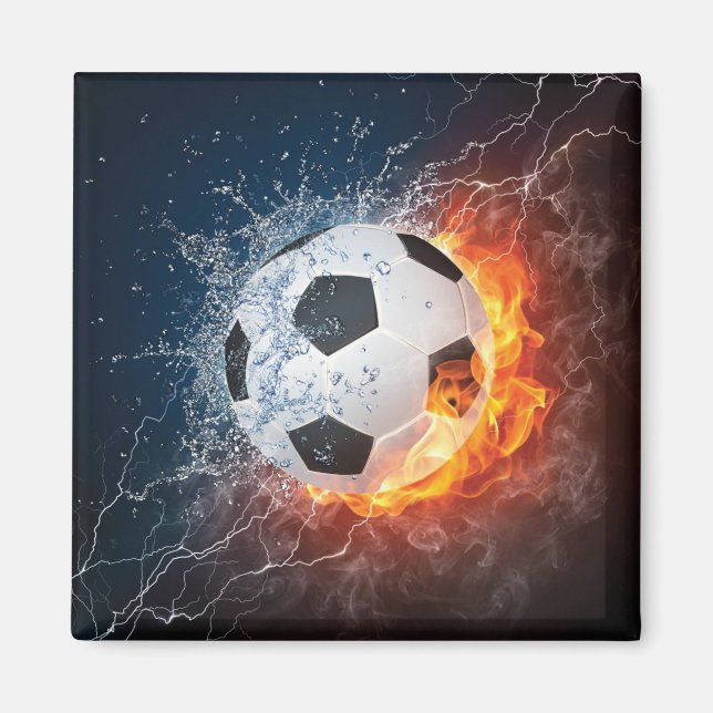 Íman Travesseiro de Arremesso de Bola de Futebol/Futebo (Frente)