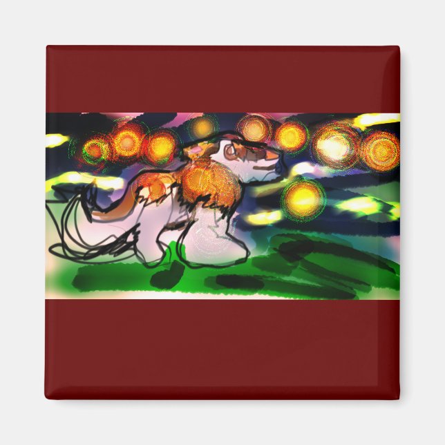 Íman Travesseiro de Ênfase de Entrada de Porta do Magne (Frente)