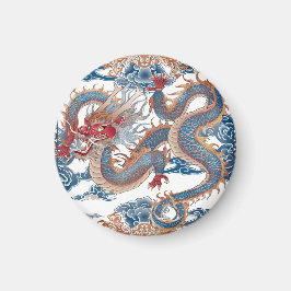 Íman travesseiro de lança azul