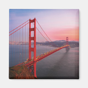 Íman Travesseiro decorativo da ponte ouro