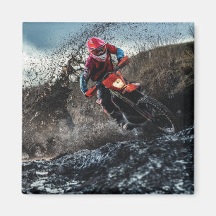 Íman Travesseiro decorativo de motociclista