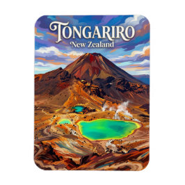 Íman Travessia Alpina de Tongariro Nova Zelândia