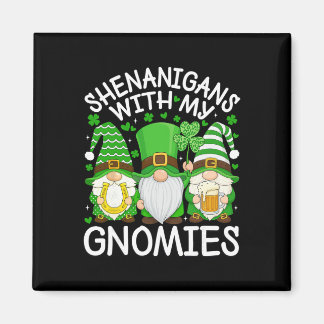 Íman Travessuras Com Meu Gnomies Dia de São Patrício Gn