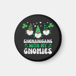 Íman Travessuras de São Patrício Com Gnomies Gnomos