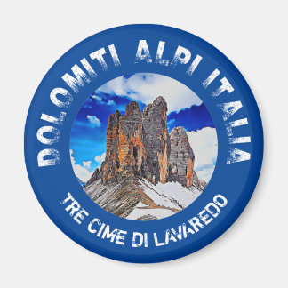 Íman Tre Cime di Lavaredo. Dolomés. Itália.
