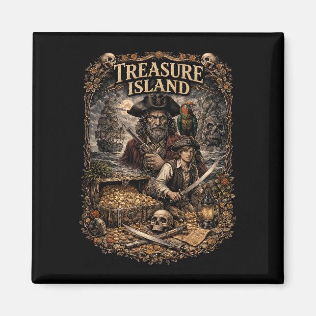Íman Treasure Island (Frente)