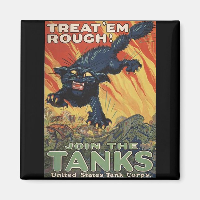Íman Treat Em Rough-1918 (Frente)
