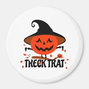 Íman Treck Trat Pumpkin sorrindo