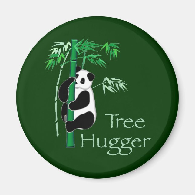 Íman Tree Hugger Panda (Frente)