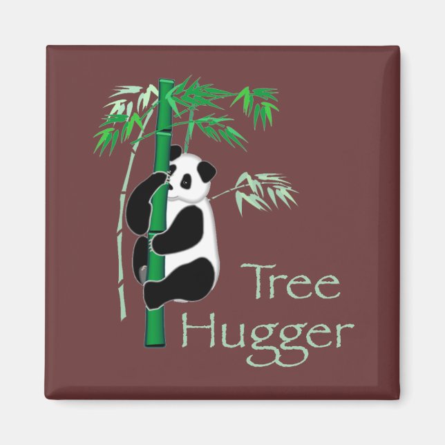Íman Tree Hugger Panda (Frente)