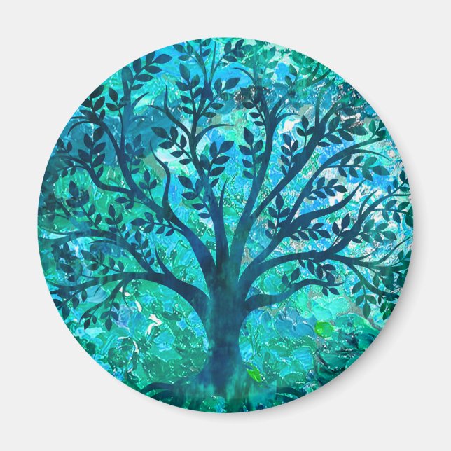 Íman Tree Medallion (Frente)