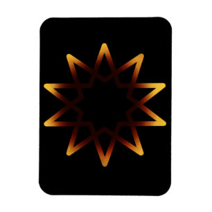 Íman Tree Of Life Fiery Orange Symbol Magnet
