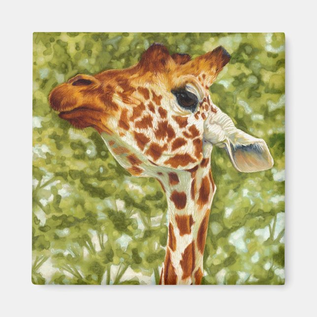 Íman Tree Topper - Girafa Magnet (Frente)