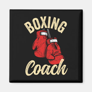 Íman Treinador de Boxe Legal Luvas Vermelhas Kickboxing