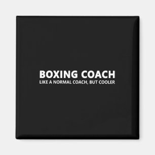 Íman Treinador de Boxing Definition Encaixe Engraçado