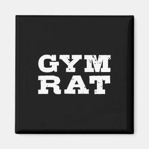 Íman Treinador Rat Funny Bodybuilding 1