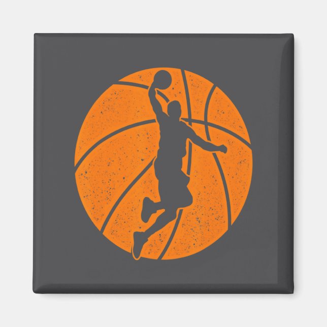 Íman Treinamento de Jogo de Basquete com Enterrada Srts (Frente)